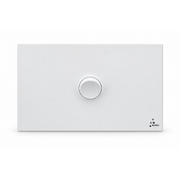 Legrand Inspyra IP44 10A/10AX Horizontal 1 Gang Switch Matte White