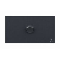 Legrand Inspyra IP44 10A/10AX Horizontal 1 Gang Switch Matte Grey