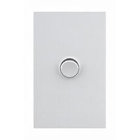 Legrand Inspyra 10A/10AX Vertical 1 Gang Switch Matte White