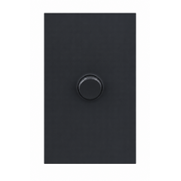Legrand Inspyra 10A/10AX Vertical 1 Gang Switch Matte Grey