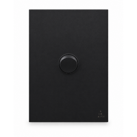 Legrand Inspyra IP44 10A/10AX Vertical 1 Gang Switch Matte Grey