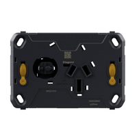 Legrand Inspyra 15A Horizontal Single Power Point Grid