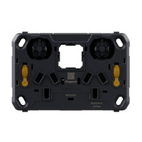 Legrand Inspyra 10A Horizontal Double Power Point Grid with Extra Function Hole