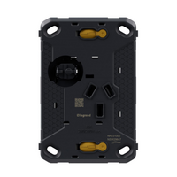 Legrand Inspyra 10A Vertical Single Power Point Grid
