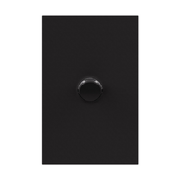 Legrand Inspyra 1 Gang Switch Coverplate Matte Black