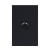 Legrand Inspyra 1 Gang Switch Coverplate Matte Grey