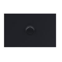 Legrand Inspyra 1 Gang Switch Grid & Coverplate Matte Grey