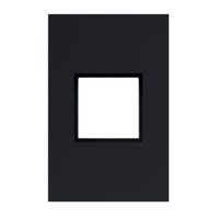Legrand Inspyra Arteor 2 Module Grid & Coverplate Matte Grey