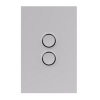 Legrand Inspyra with Netatmo 100W 2 Gang Vertical Smart Switch Matte White