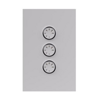 Legrand Inspyra with Netatmo 150W 3 Gang Smart Dimmer Matte White