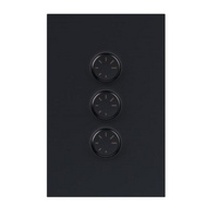 Legrand Inspyra with Netatmo 150W 3 Gang Smart Dimmer Matte Grey