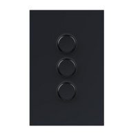 Legrand Inspyra with Netatmo 100W 3 Gang Vertical Smart Switch Matte Grey