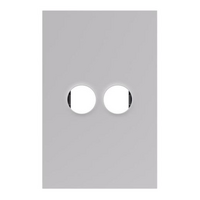 Legrand Inspyra with Netatmo 1 Gang Wireless Clip-in Grid & Coverplate Matte White