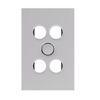 Legrand Inspyra with Netatmo Switch with 2 x Wireless Switch Grid & Coverplate Matte White