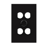 Legrand Inspyra with Netatmo Switch with 2 x Wireless Switch Grid & Coverplate Matte Black
