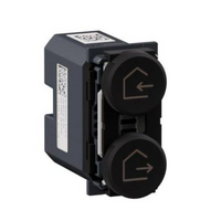 Legrand Inspyra with Netatmo Wireless Clip-in Master Switch 1 Module Mechanism Matte Black