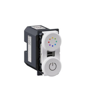 Legrand Inspyra with Netatmo Colour Lighting Wireless Clip-in Mechanism Matte White