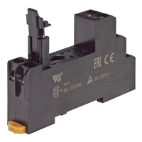 Omron Relay Socket 8-Pin DIN Rail Mount Screw Terminal