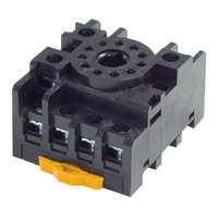 Omron Relay Socket 11 Pin Panel Mount