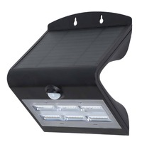 Plusrite 8W LED Solar Wall Light