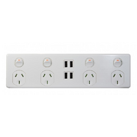 Trader Puma Integrated 4G 10A Power Point with 4 USB Chargers
