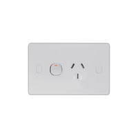 Trader Puma 10A Single GPO Double Pole 250V Vandal Proof