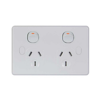 Trader Puma 10A Double GPO Double Pole Vandal Proof