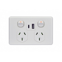 Trader Puma Fully Integrated USB Charger Power Point Type A&C