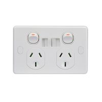 Trader Puma Double Pole Power Point USB Charger Dual Fully Integrated (Type A & C) Shuttered Vandal Proof