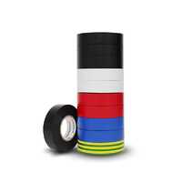 Hellermann Tyton PVC Electrical Tape Rainbow Mixed Pack