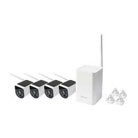 Electus Swann MaxRanger4K Solar Security System with 4 x Longest Range Wireless