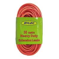 Rylec Extension Lead 30m Red