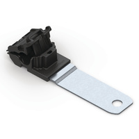 HELLERMANN TYTON RATCHET P-CLAMP 6.2-13.7MM 180°LONG M10 PK10