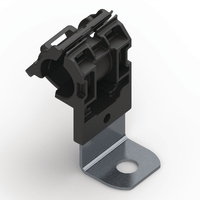 HELLERMANN TYTON RATCHET P-CLAMP 12.7-19.5MM 90° SHORT M10 PK10