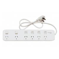 Trader Powerboard Switched 6 Socket Outlets 10A 240V With Surge Protection