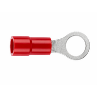 Cabac Pre-Insulated Ring Terminal Double Grip M5 0.5–1.6mm²