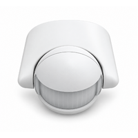 KASTA Sentura 180° IP44 Adjustable Surface Mount PIR Motion Sensor White