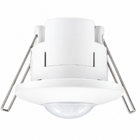 KASTA Sentura 360° Recessed or Surface Mount PIR Motion Sensor with Override White