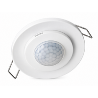 KASTA Sentura 360° Recessed Adjustable PIR Motion Sensor with Override White