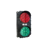 Redbank Black Stop/Go LED Signal Light - 12-24V DC (Slave Unit)