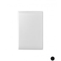Trader Snow Leopard Blank Plate & Cover White Cover White Grid