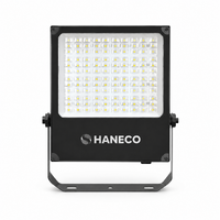 Haneco STAX PLUS 150W LED Asymmetric Floodlight Black