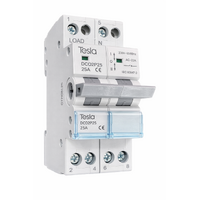 Tesla 25A 2 Pole Off Load Changeover Switch Din Rail