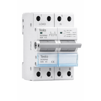 Tesla 63A 2 Pole Off Load Changeover Switch Din Rail