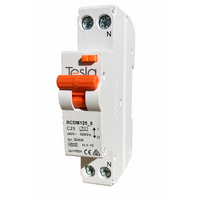 Tesla 25A 1 Pole 6kA RCBO Type A