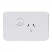 Repelec Tradesave Sleek Single GPO 15A