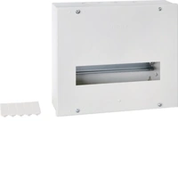 Hager VT12S 12M 1-Row Surface Mount DIN Rail Enclosure Metal Box