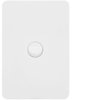 Hager Allure Switch Matt White